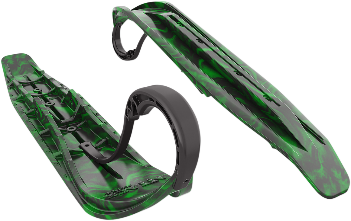 Attack Ski - Black/Green - 7" - Pair