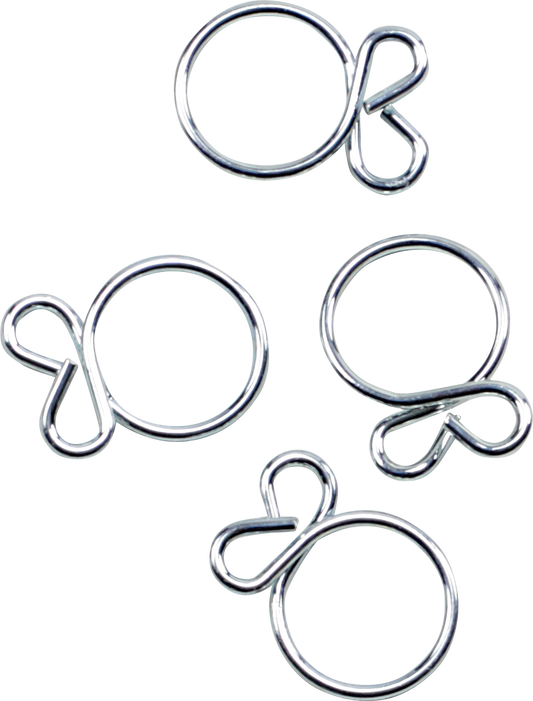 Wire Clamp Refill - Silver - 4-Pack