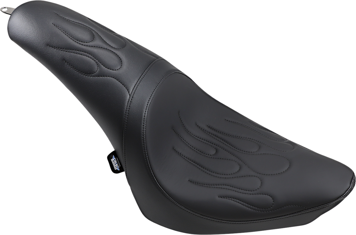 Predator Seat - Flame Stitched - Softail '00-'05