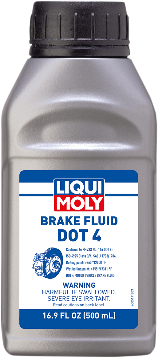 Dot 4 Brake Fluid - 500ml