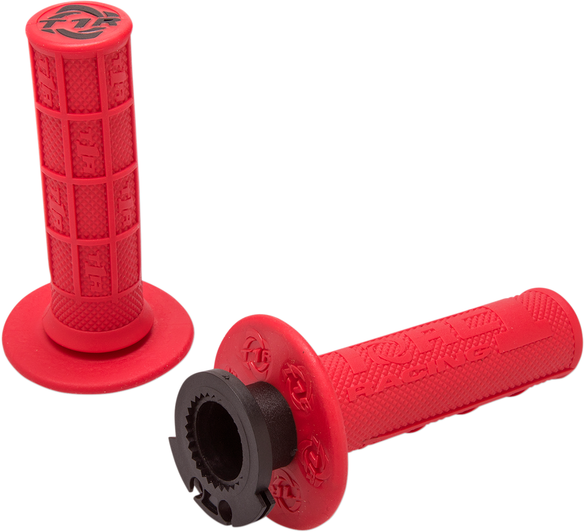 Grips - Defy - Lock-On - 4-Stroke - Red