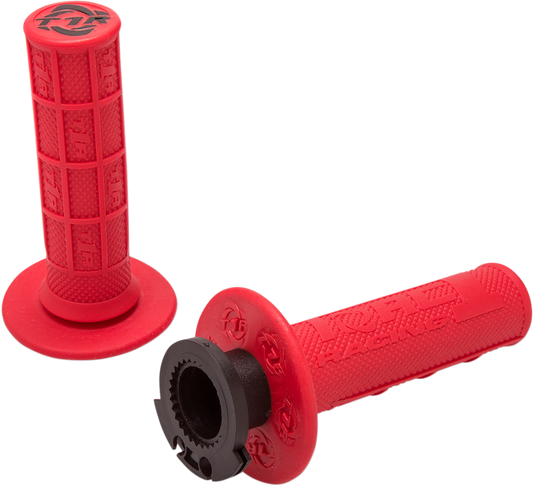 Grips - Defy - Lock-On - 4-Stroke - Red