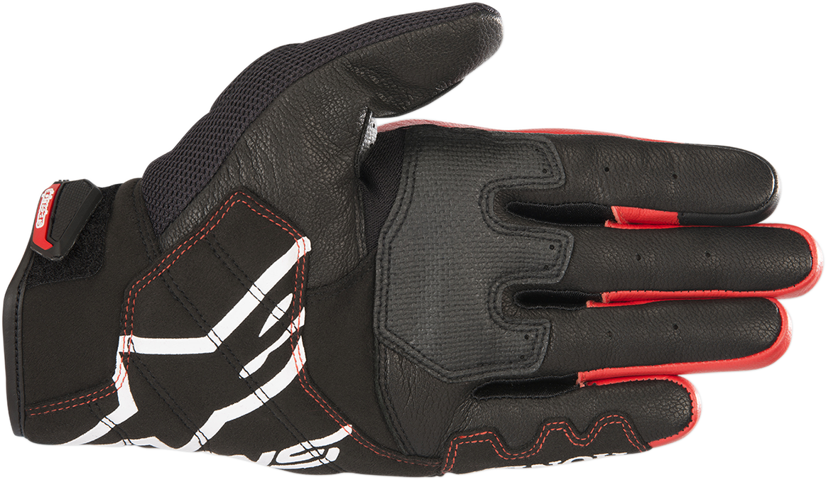 Guantes Alpinestars Honda SMX-2 Air Carbon V2 - Negro/Rojo