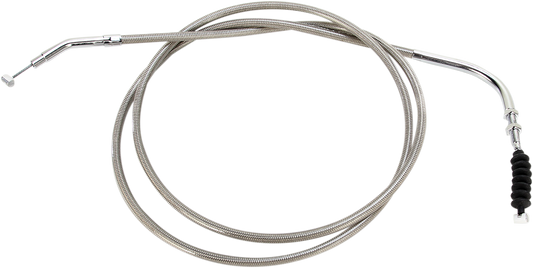 Clutch Cable - +12" - Suzuki - Stainless Steel
