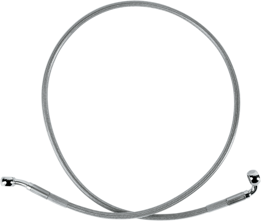 Linea de freno delantero Acero inoxidable con revestimiento transparente