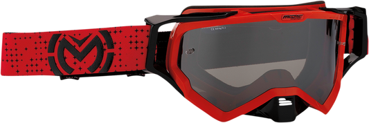 XCR Goggles - Pro Stars - Red/Black