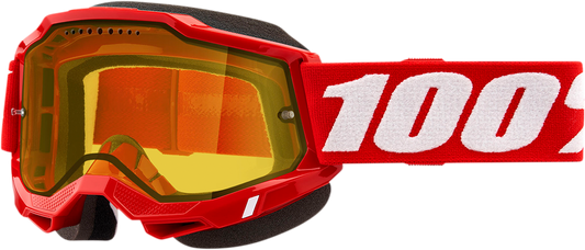 Accuri 2 Snow Goggles - Red - Yellow