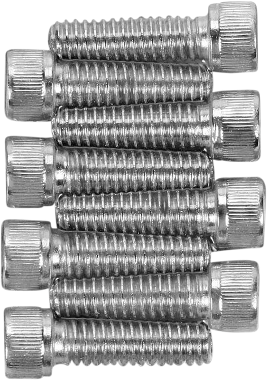 Tornillos allen de cubiertas de buzos cromo