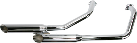 Classic Slashcut Exhaust - Chrome - VT750C