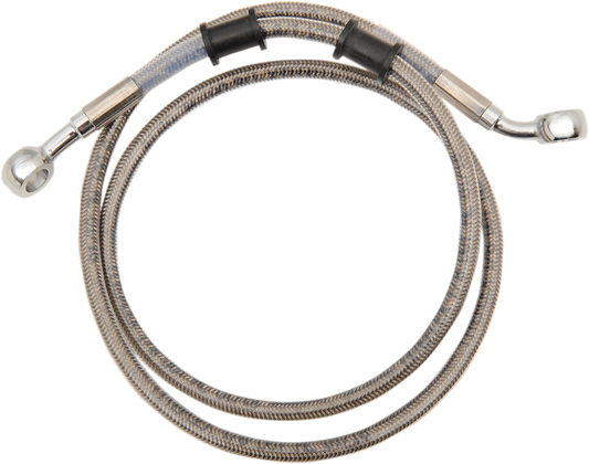 Brake Line - Front - +2" - Stainless Steel - XL