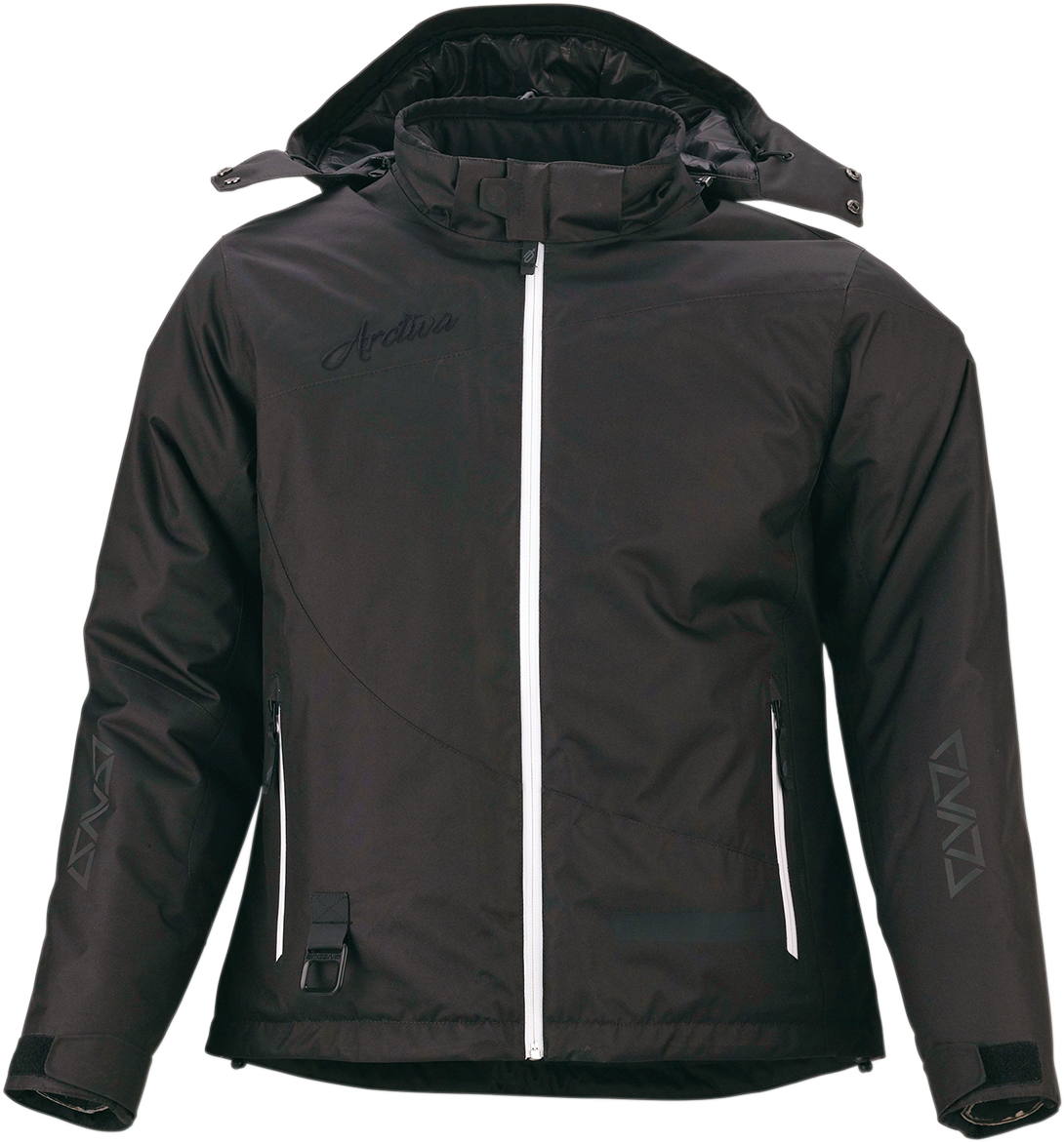 Women's Pivot 4 Hooded jacket - Black - XS