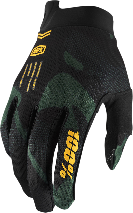 Youth iTrack Gloves - Black - Small