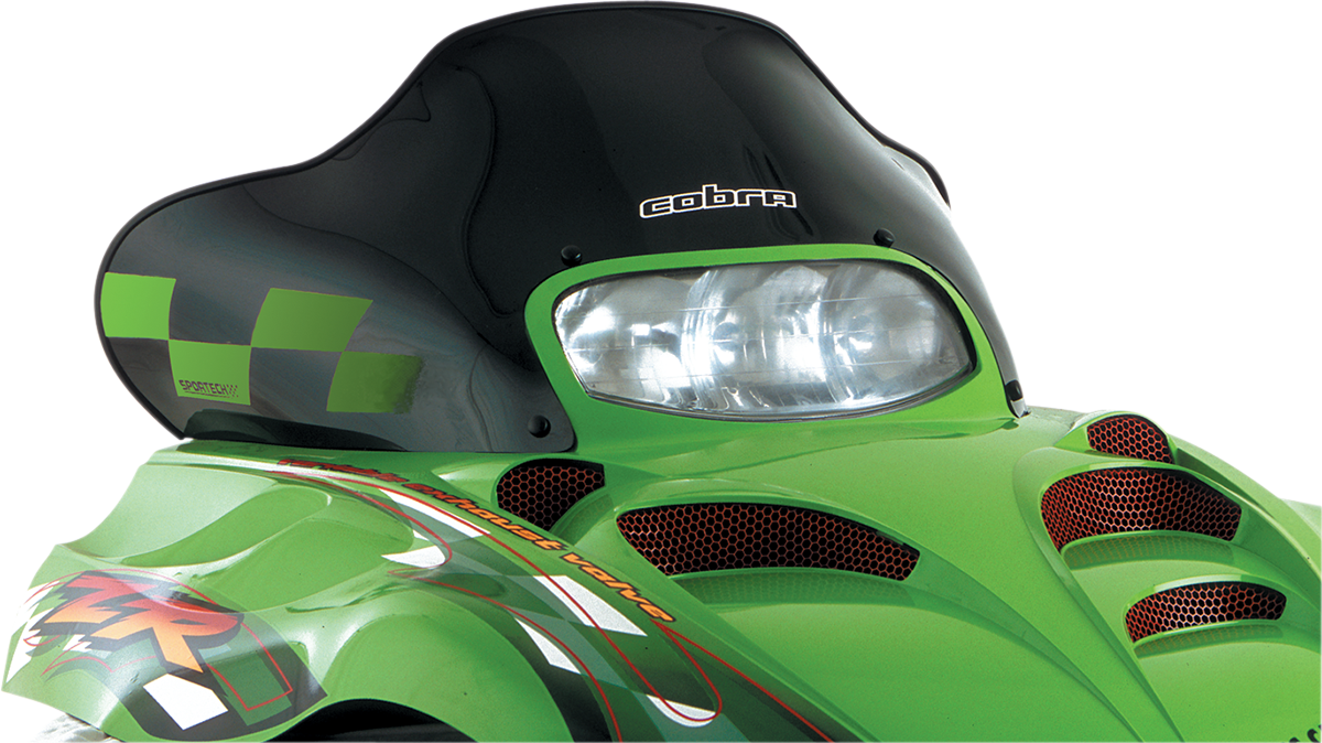 Windshield - 13.75" - Black - Arctic Cat