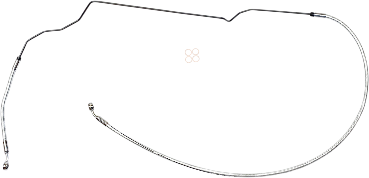 Brake Line EZ Non-ABS Stainless Steel Chrome