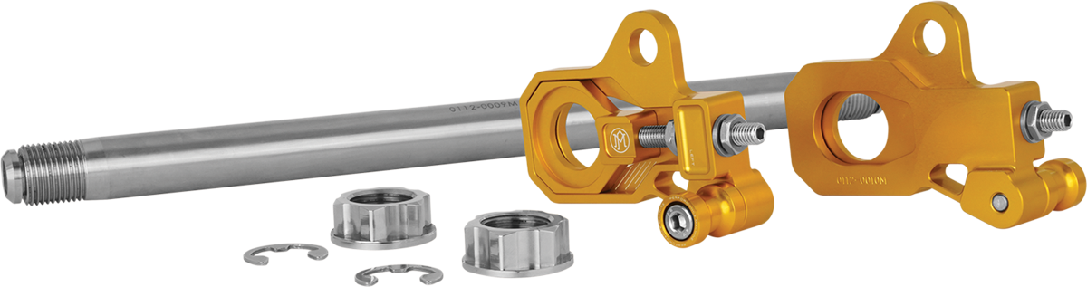 Axle Adjuster Kit - Gold - Rear