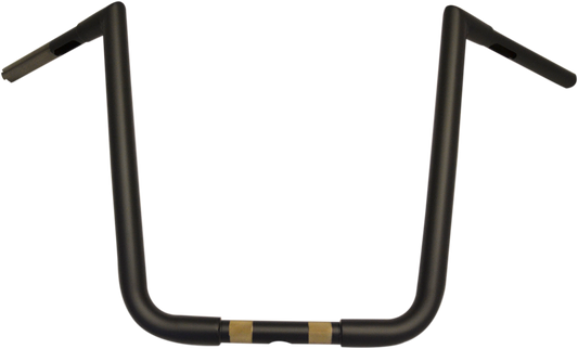 Flat Black 16" Big Twin Peaks Handlebar