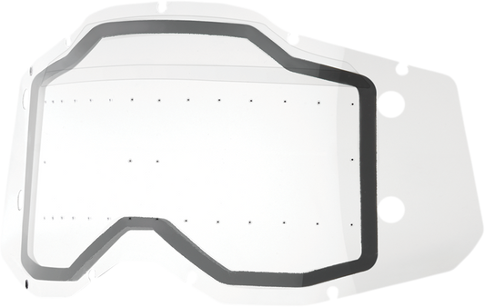 Accuri 2/Racecraft 2/Strata 2 Forecast Dual Lens - With Bumps - Clear