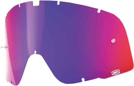 Barstow Lens - Red/Blue Mirror