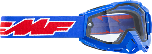 PowerBomb Enduro Goggles - Rocket - Blue - Clear