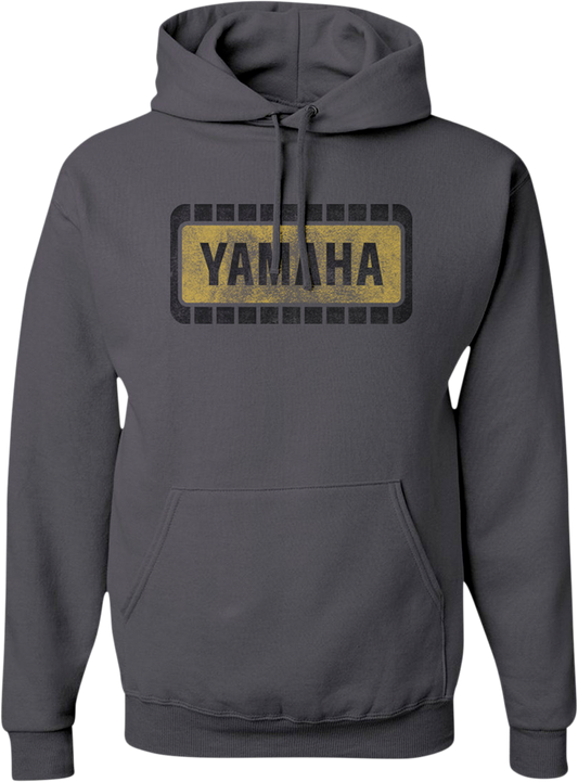 Yamaha Retro Hoodie - Charcoal - Medium