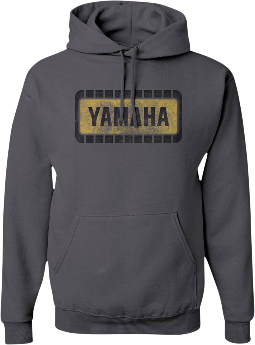 Yamaha Retro Hoodie - Charcoal - Large