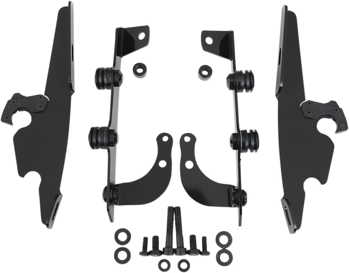Batwing Trigger Lock Mounting Kit - VT750 Phantom - Black