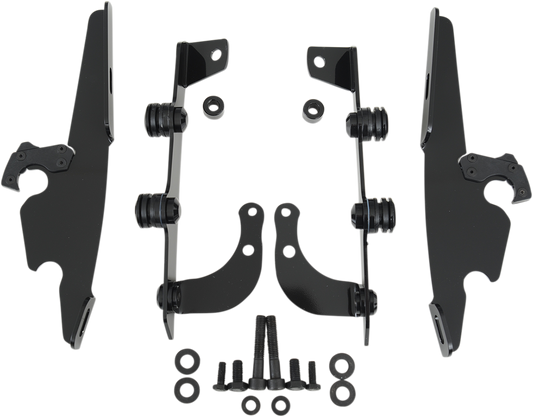 Batwing Trigger Lock Mounting Kit - VT750 Phantom - Black