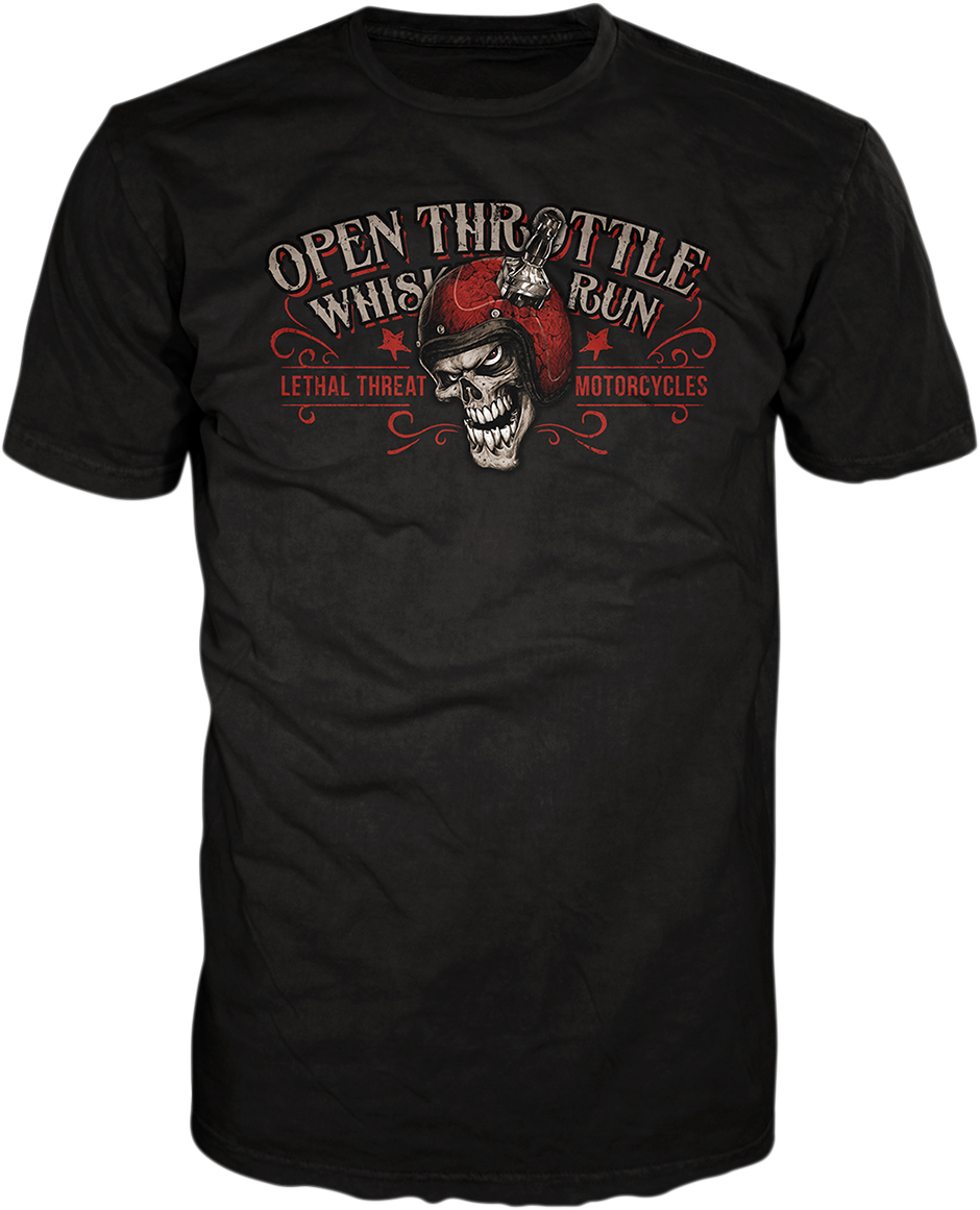 Open Throttle T-Shirt - Black - 3XL