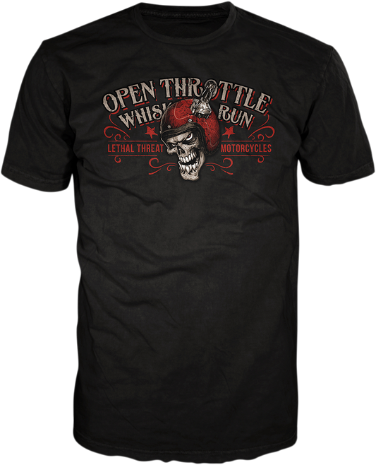 Open Throttle T-Shirt - Black - 3XL