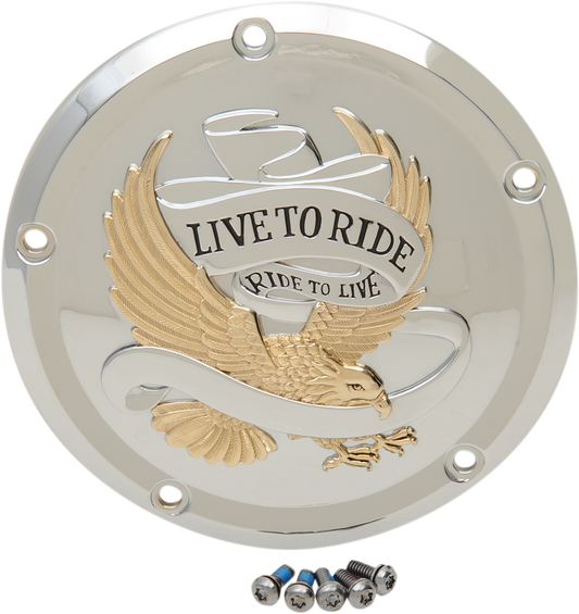 Cubierta del Derby Live to Ride - Dorado