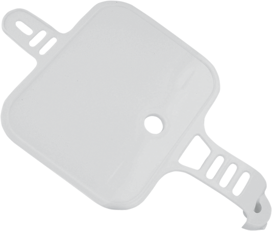 Front Number Plate - White - Honda