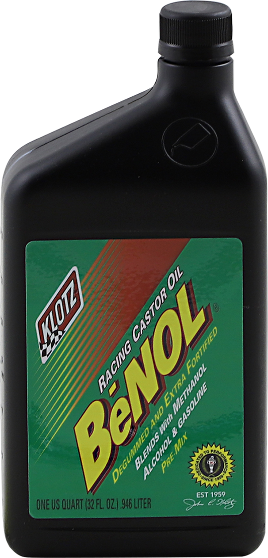 BeNOL® Racing 2-Stroke Pre-Mix Castor Oil - 1 U.S. quart