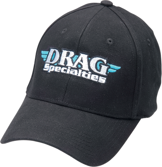 Drag Specialties Snapback Hat - Black