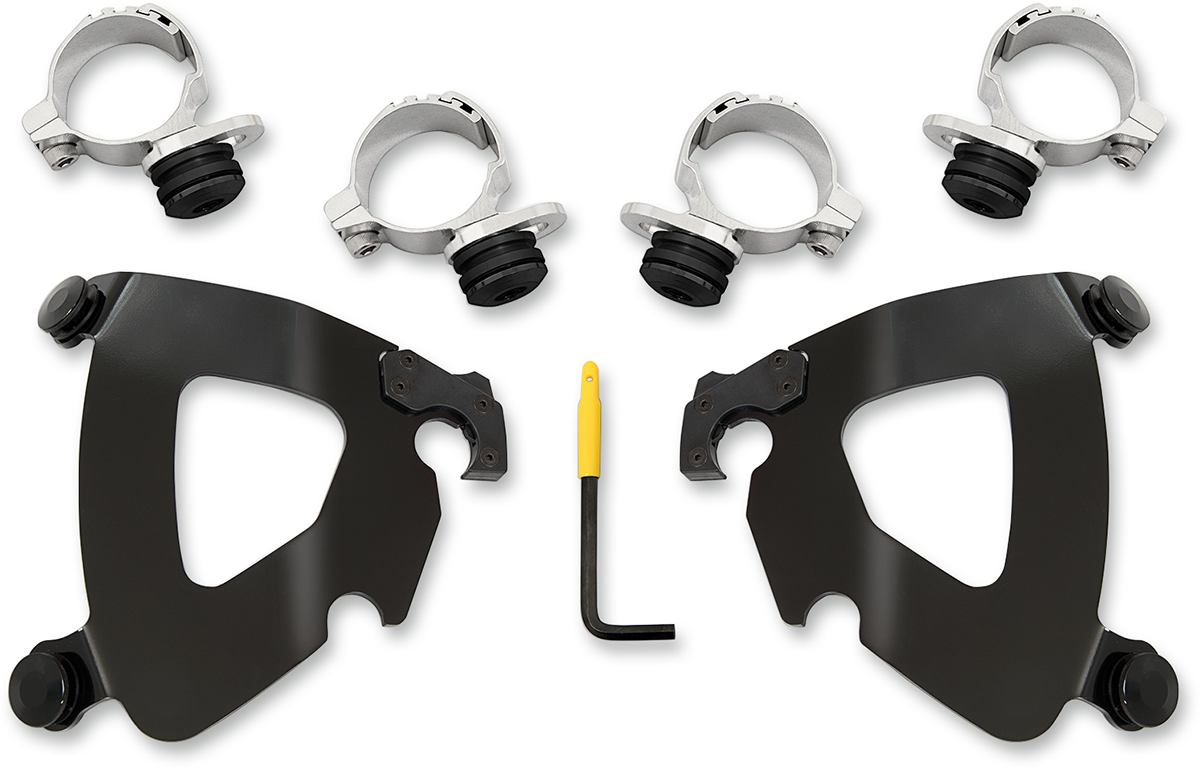 Gauntlet Mounting Kit - Black - Scout