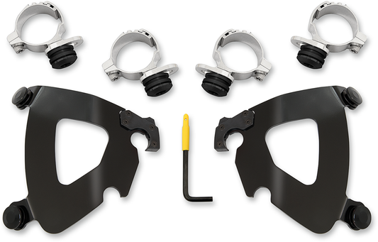 Gauntlet Mounting Kit - Black - Scout