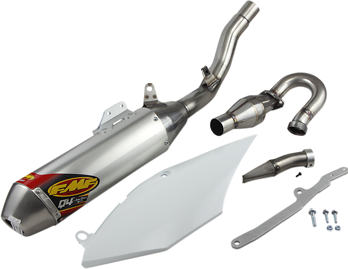 Q4 Hex Exhaust - Stainless Steel MegaBomb