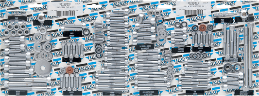 Tornillos del motor allen estriado cromo