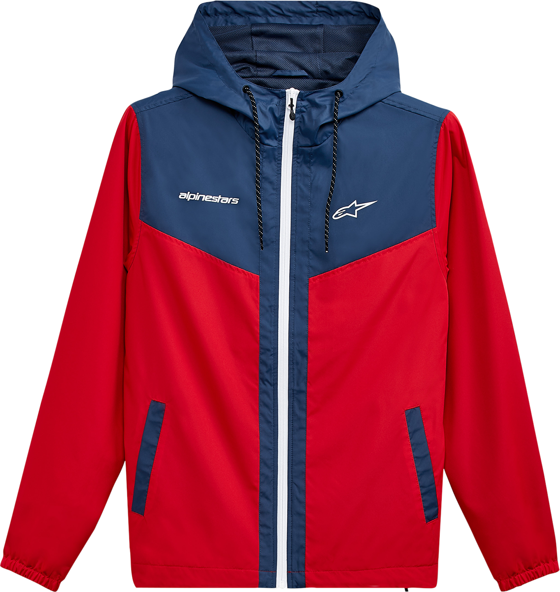 Plex Jacket - Red/Navy - Medium