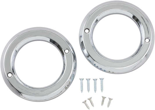 Accent Rings for Trax Fog Lights - Chrome