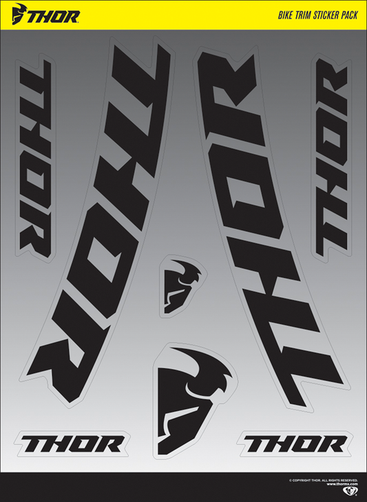 Decal Sheet - Bike Trim