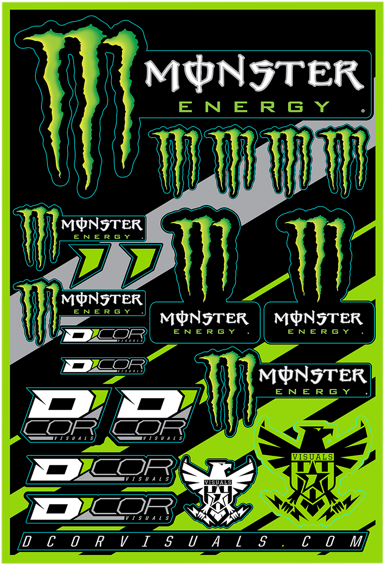 Decal Sheet - Monster