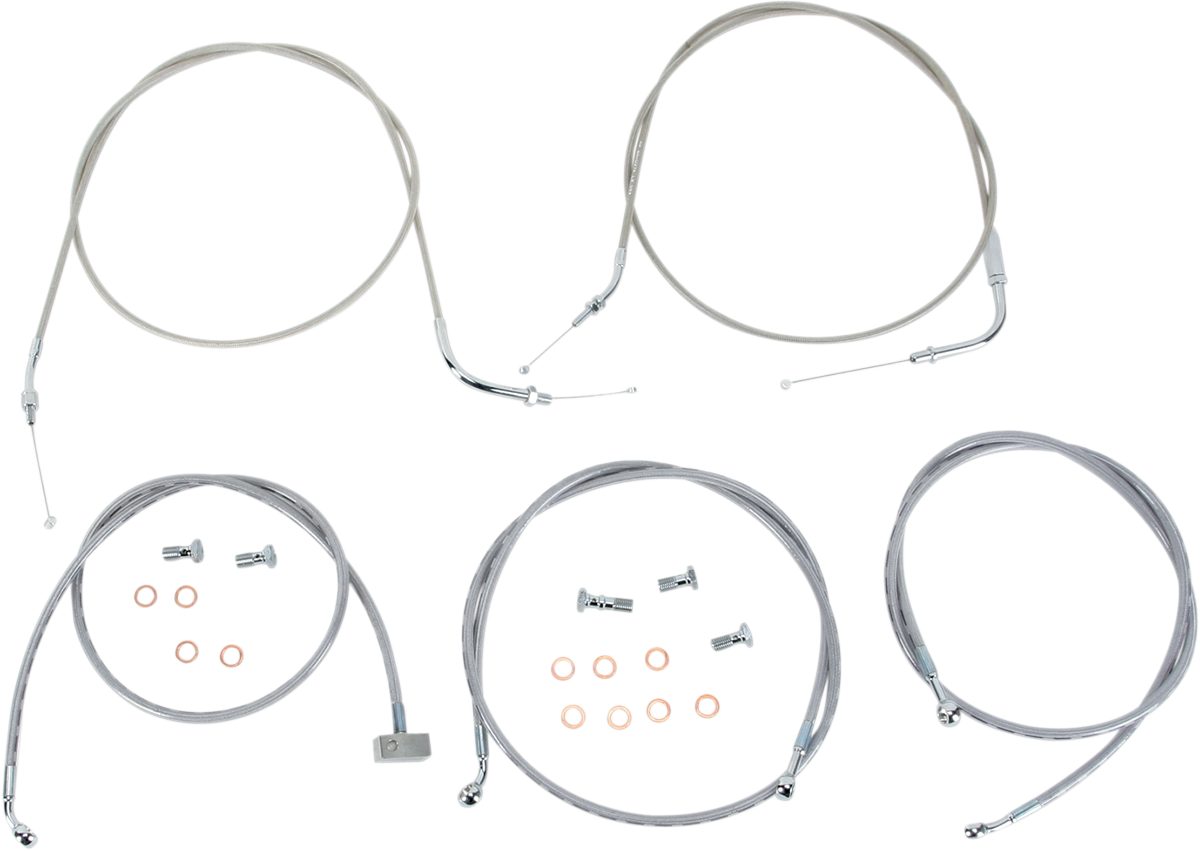 Cable Line Kit - 15" - 17" - Roadliner - Stainless Steel