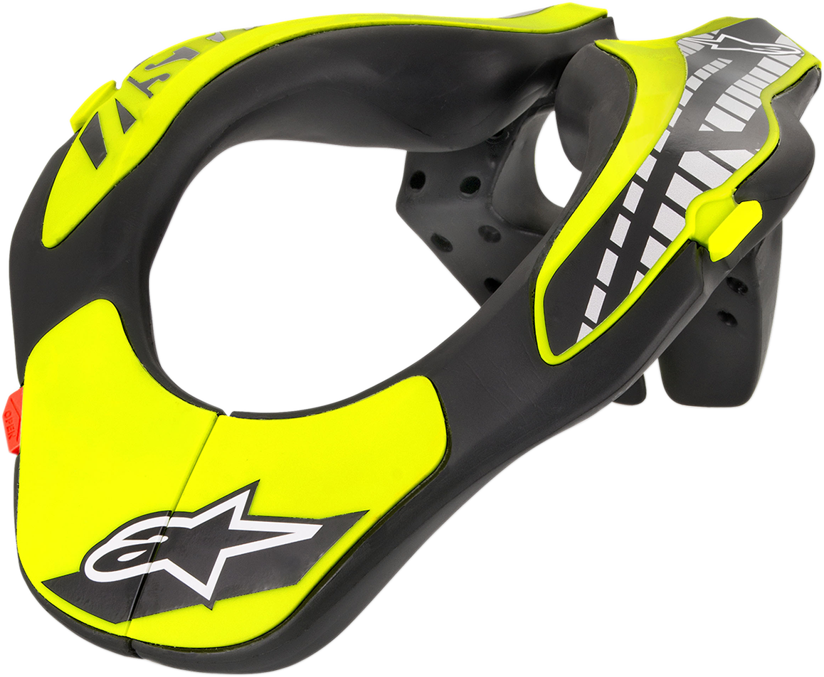 Youth Neck Support - Black/Yellow Fluo - O/S