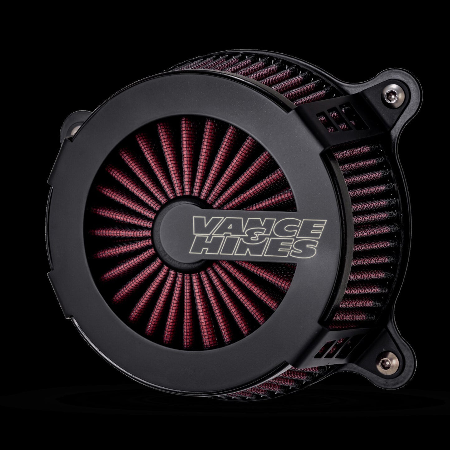 Filtro de aire Vance & Hines VO2 Cage Fighter negro H-D Sportster 1991 a 2022