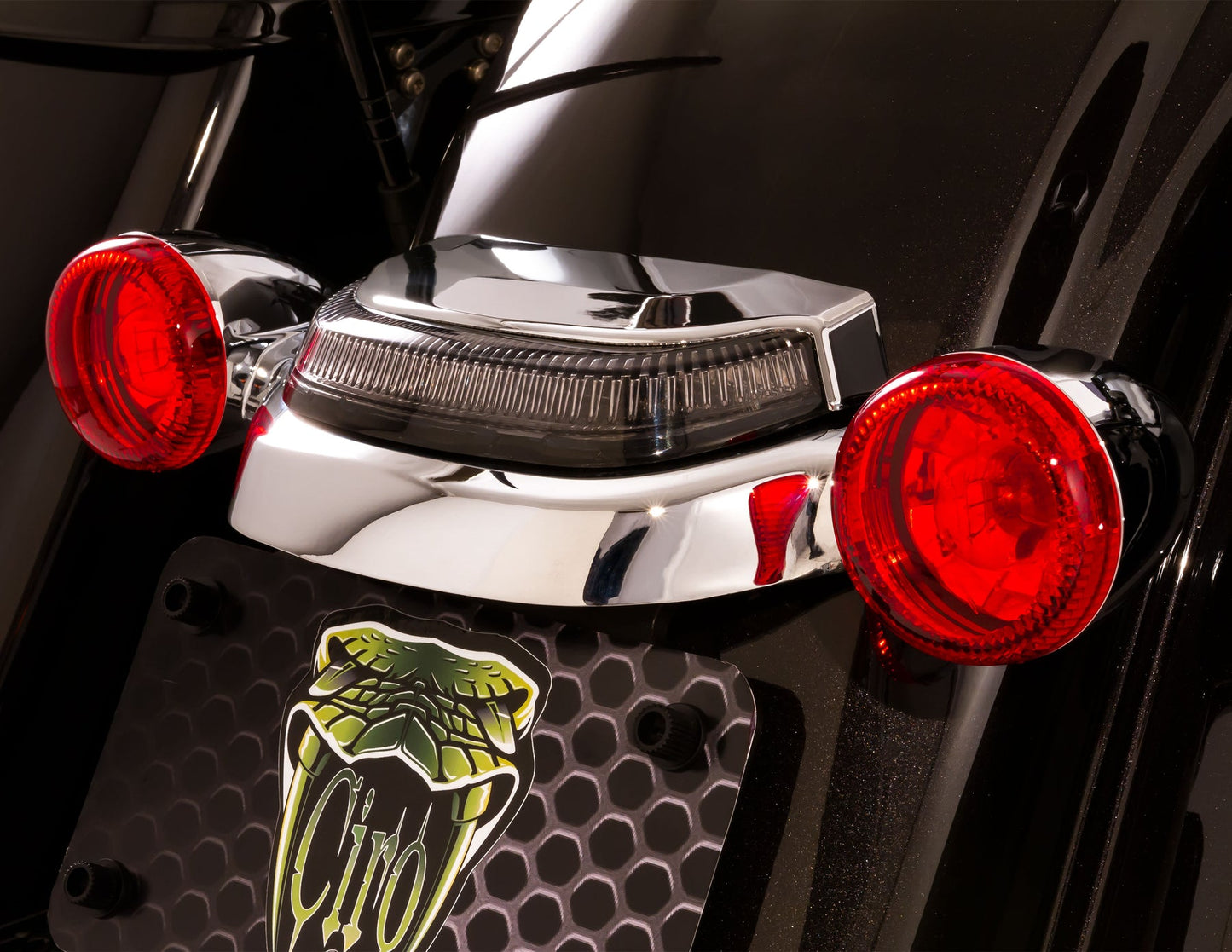 Taillight - Smoke - Chrome