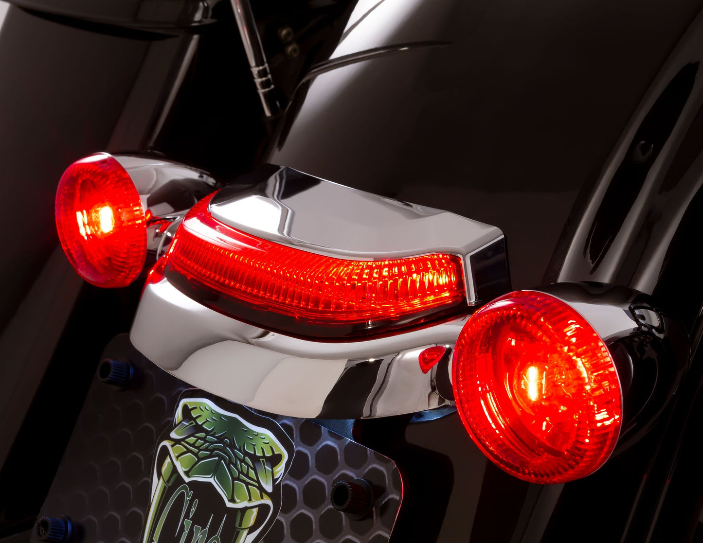 Taillight - Smoke - Chrome