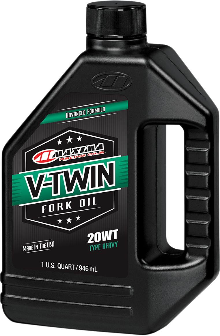 Maxima V-Twin Fork Oil - 20wt - 1  U.S. quart