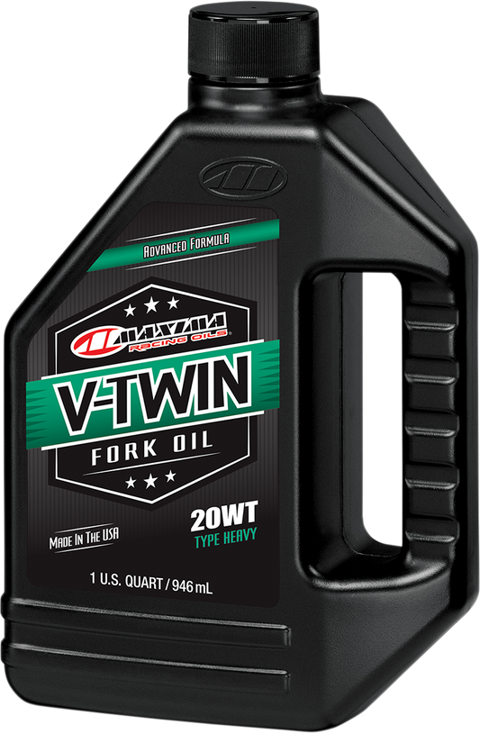 Maxima V-Twin Fork Oil - 20wt - 1  U.S. quart