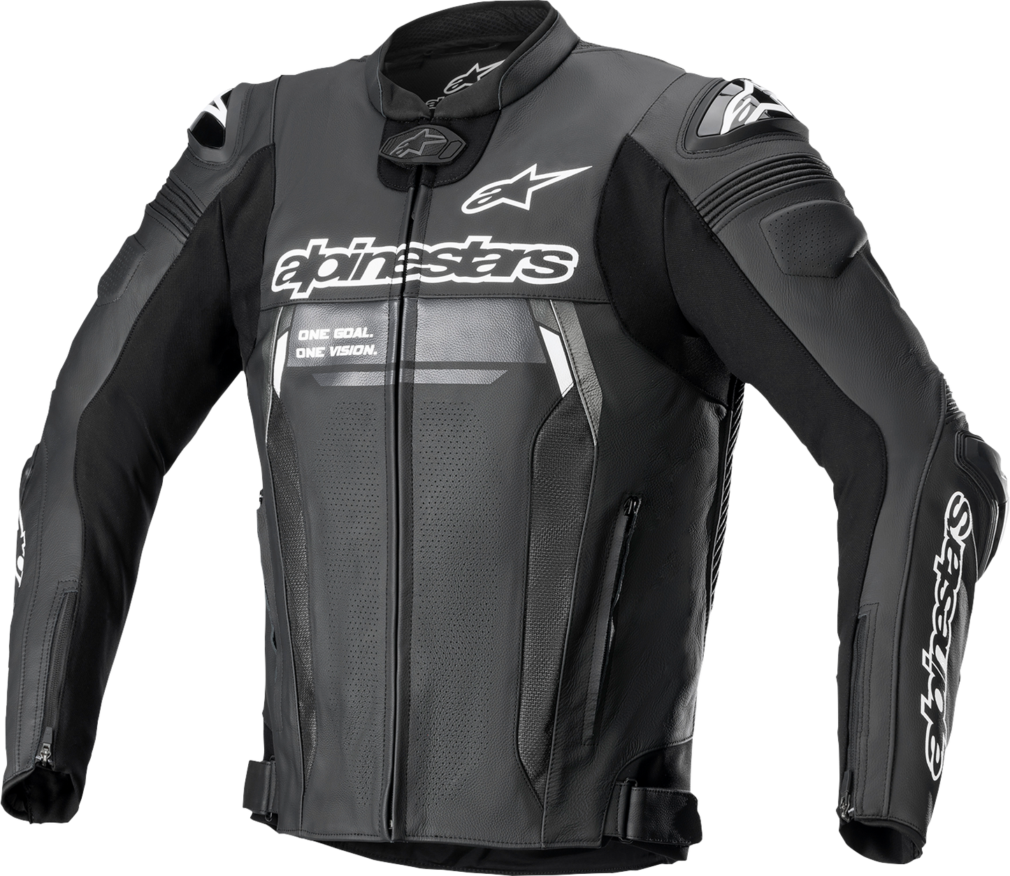 Chamarra de Piel Alpinestars Missile Ignition v2 - Negro