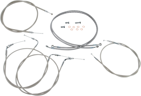 Cable Line Kit - 12" - 14" - XVS1100CL - Stainless Steel
